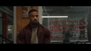 man in boxing ring — Creed 2