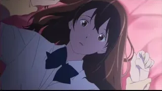 animated girl lying on bed — I Want To Eat Your Pancreas
