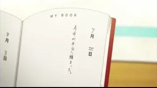 open book with Chinese characters — I Want To Eat Your Pancreas