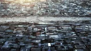 Aerial view of city grid — Screened Out