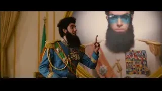 man in military uniform by portrait — The Dictator