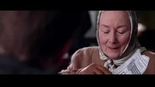 elderly woman reading newspaper — Spider Man 2