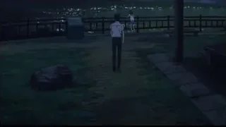 couple overlooking city from grassy hill — I Want To Eat Your Pancreas