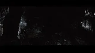 waterfall in dark cave — Batman