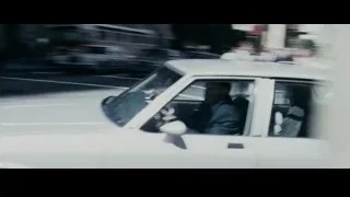 vintage car driving fast at night — The Persuit of Happyness