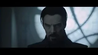 Man with serious expression in dark setting — Doctor Strange 2