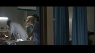 injured man lying in hospital bed — Southpaw