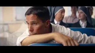man on train with nuns — Ford v Ferrari