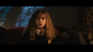Hermione Granger on red couch — Harry Potter and the Philosophers Stone