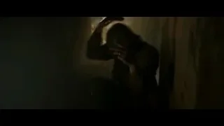 person in helmet in dark tunnel — Hacksaw Ridge
