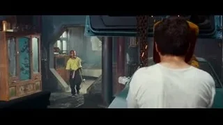 young man with baseball bat in abandoned room — The Karate Kid