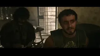 two men deep in thought in old room — Gladiator 2