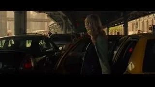 Busy New York City street at night — The Amazing Spider Man 2