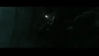 Elderly man standing in dark tunnel — Harry Potter and the Deathly Hallows 2