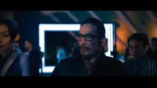 man in black suit serious expression — John Wick: Chapter 4