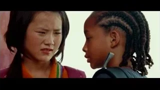 Close-up of young Asian woman with scarf — The Karate Kid