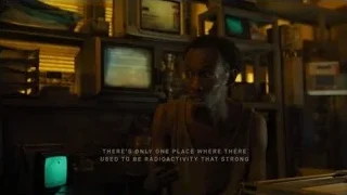man in dark room with many screens — Blade Runner 2049