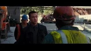 three construction workers at site — Batman: The Dark Knight Rises