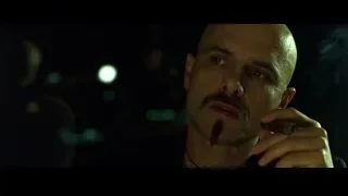 Bald man with mustache holding cigar — The Matrix