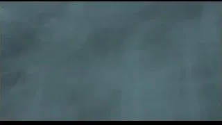 Naked person on boat in stormy ocean — Life of Pi