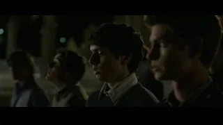 young men looking into distance — The Social Network