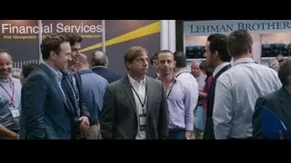 men walking at a conference — The Big Short