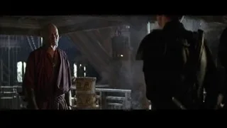 man in red robe with sword in Chinese movie — Batman