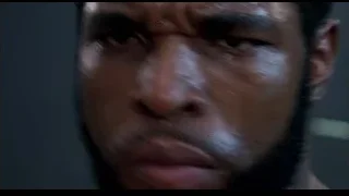 close-up of man's serious face — Rocky III