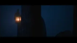 Two boys holding lantern in forest — Harry Potter and the Philosophers Stone