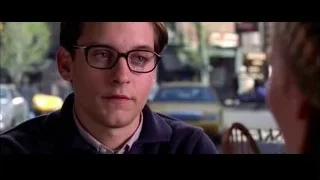 young man with glasses in restaurant — Spider Man 2