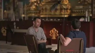 two men talking in ornate room — Screened Out