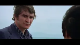 Man close-up with water and cloudy sky — Bruce Lee: Enter The Dragon