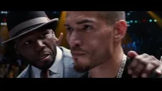 two men in boxing ring fighting — Southpaw