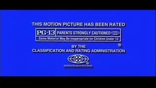PG-13 motion picture rating card — Jobs