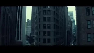 aerial view of busy city street — John Wick