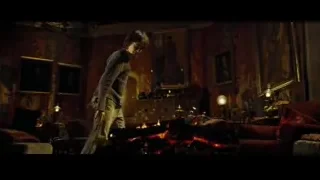 man standing in dimly lit room with fireplace — Harry Potter and the Goblet of Fire