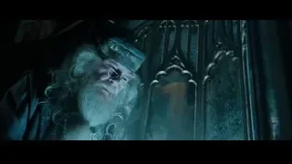 White-bearded man with wand at ornate door — Harry Potter and the Goblet of Fire