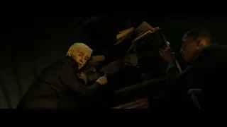 elderly man at piano in dim room — Harry Potter and the Deathly Hallows 2