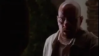 bald man close-up in dim brick room — Breaking Bad