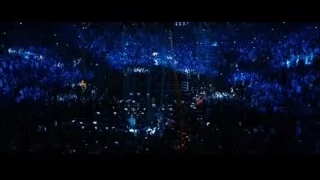 crowd watching performance on stage with lasers — Southpaw