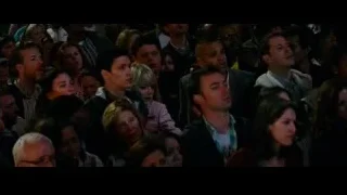 Crowd behind metal barricade — The Amazing Spider Man 2