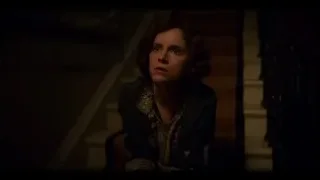 woman sitting on staircase in dark room — Peaky Blinders