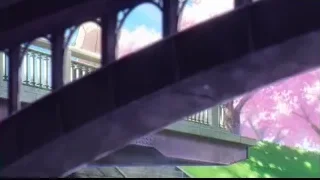 staircase with cherry blossom trees — I Want To Eat Your Pancreas