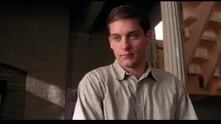 young man in old dilapidated room — Spider Man