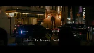police car with flashing lights on street — The Dictator