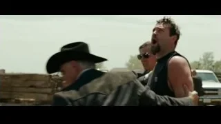 men in cowboy hats in desert — Into the Wild
