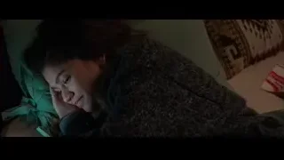 Young woman lying on bed thinking — Spiderman: No Way Home