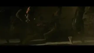 roaring tiger in a cage — Gladiator 2