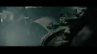 soldier with rifle in dark tunnel — Superman: Man of Steel