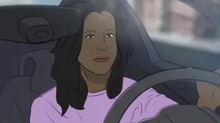woman talking on phone in car — Screened Out